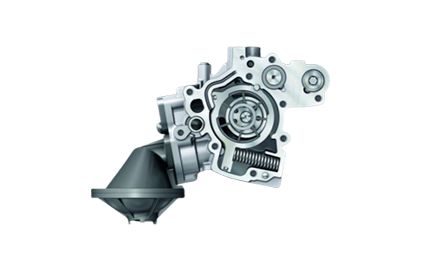 变量叶片油泵组装